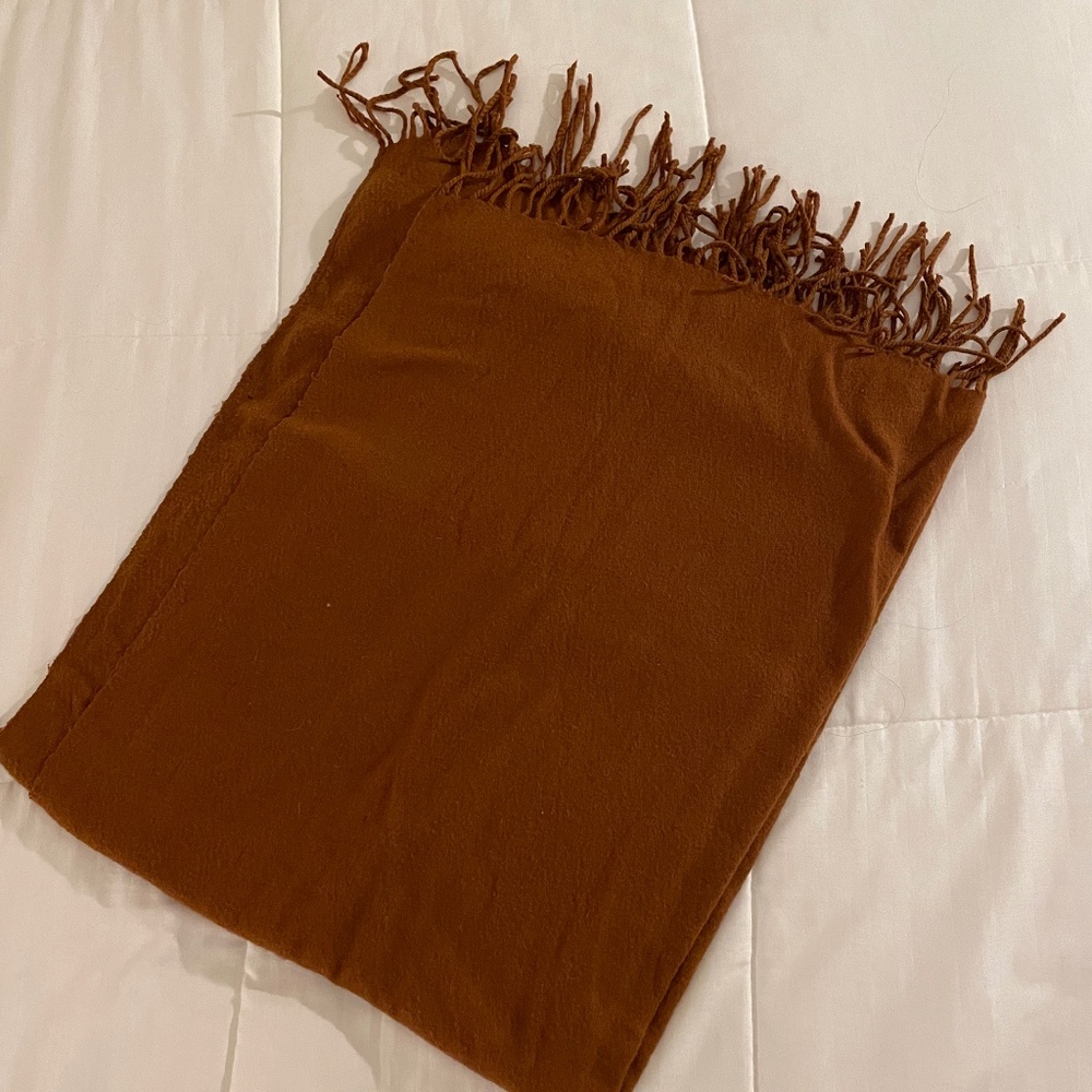 Boutique Burnt Orange Scarf